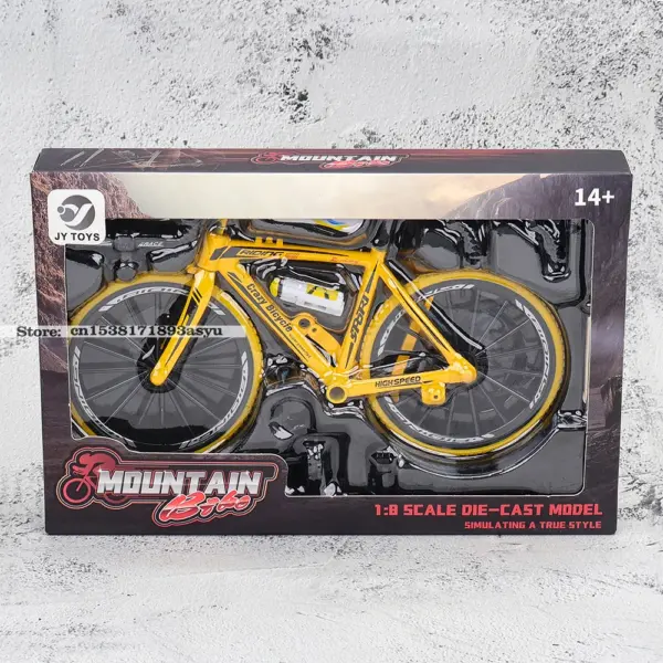 1:8 Alloy Bicycle Model with Parking Rack - Image 11