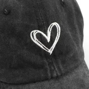 Retro Washed Distressed Love Embroidered Baseball Cap 18 Scf1bbc239f674a1087242873f102b7f7N