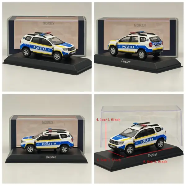1/43 Duster Diecast Emergency Vehicle Model - Image 16