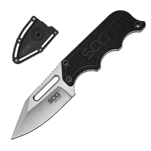 Mini Fixed Blade Knife Keychain G10 Handle - Image 7