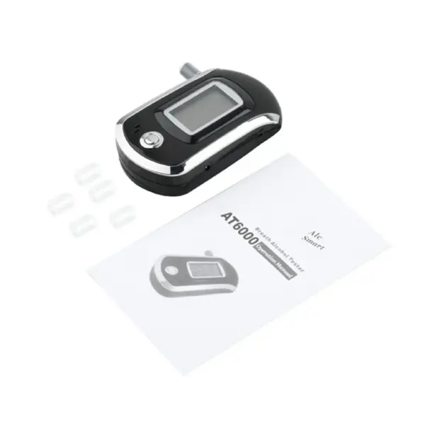 Digital Alcohol Breathalyzer with LCD Display No Battery - Image 7