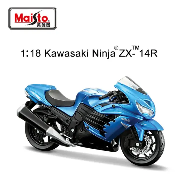 Maisto 1:18 Yamaha MT10 Diecast Motorcycle Model - Image 14