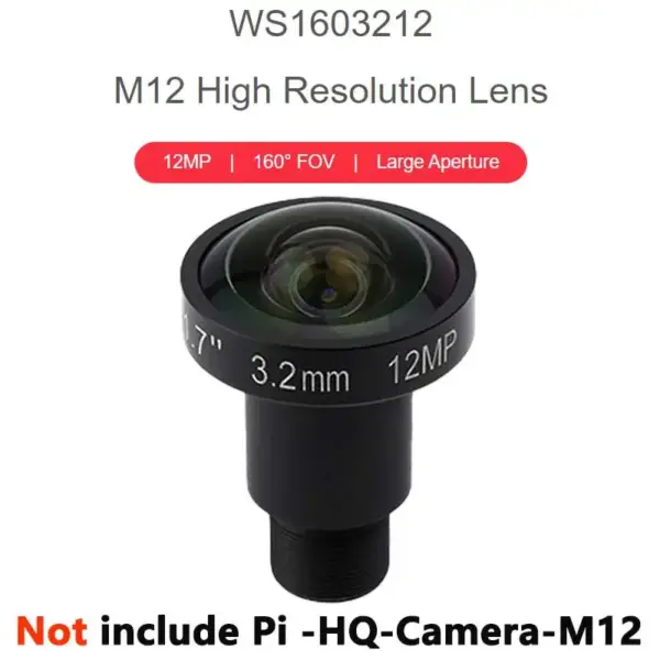 Raspberry Pi 12.3MP HQ Camera Module M12 Mount - Image 9