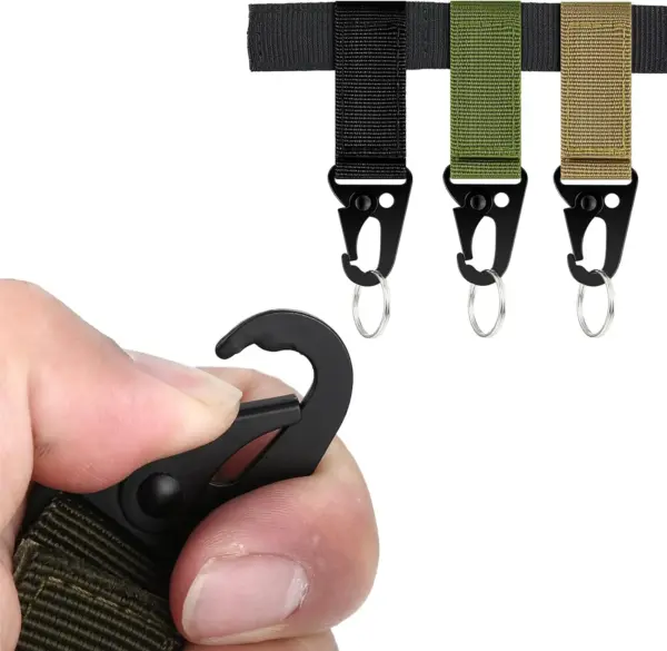 3Pcs Tactical Nylon Webbing Buckle Set - Image 4
