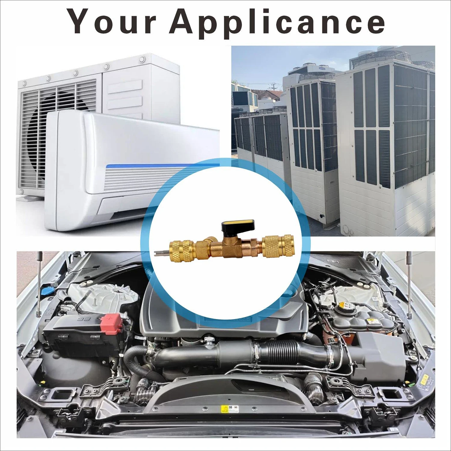 Dual Size Valve Core Remover Kit for Refrigerants 6 Dual Size Valve Core Remover Kit for Refrigerants - Image 6