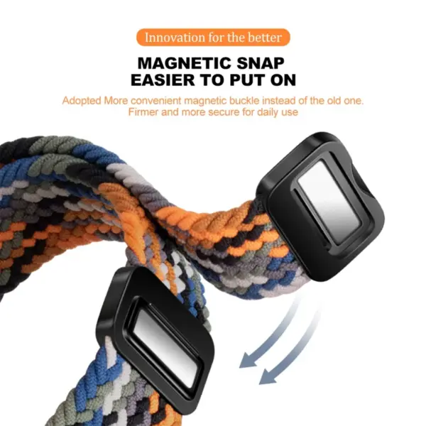 Magnetic Nylon Loop Band for Xiaomi Redmi Watch 4/5 - Image 3