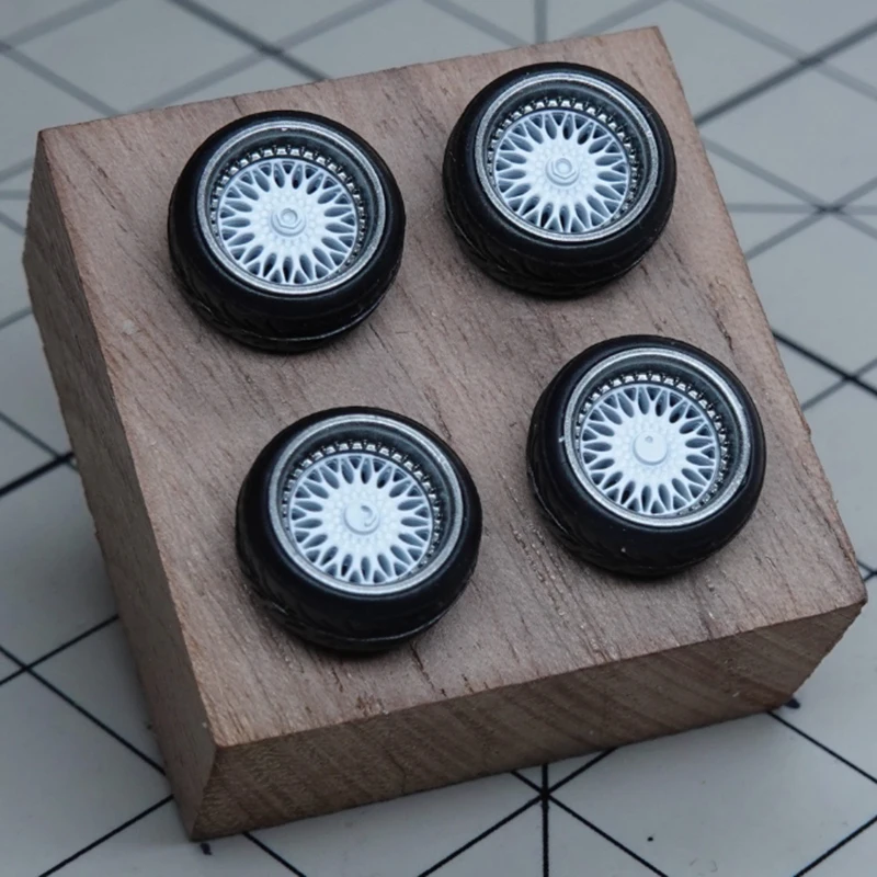 1/64 Scale BBS-Super-RS Resin Car Wheel Hub 4 1/64 Scale BBS-Super-RS Resin Car Wheel Hub - Image 4