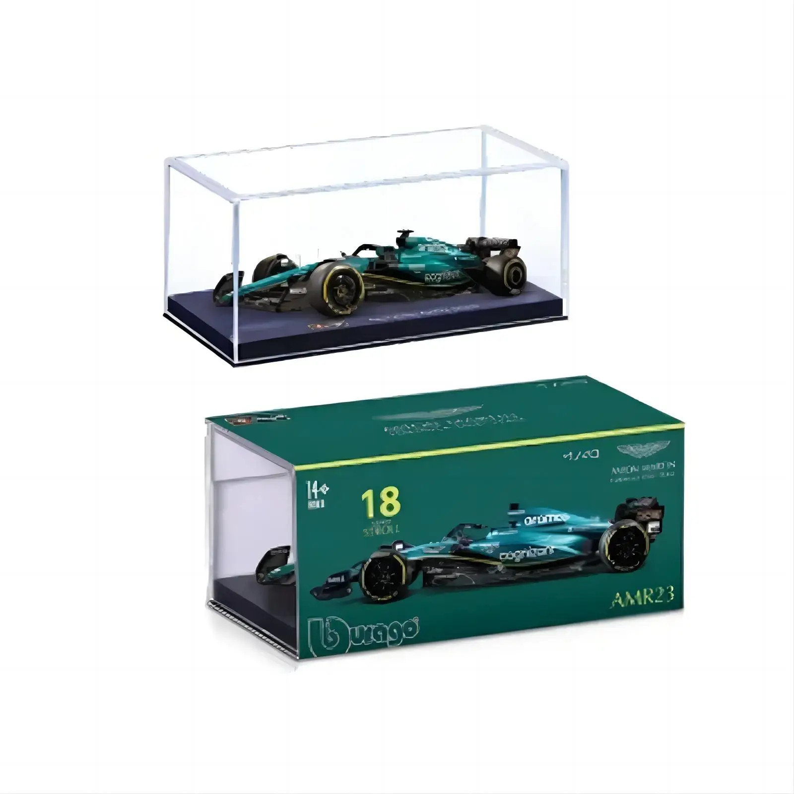 2023 Aston Martin AMR23 F1 Diecast Model 1:43 6 2023 Aston Martin AMR23 F1 Diecast Model 1:43 - Image 6