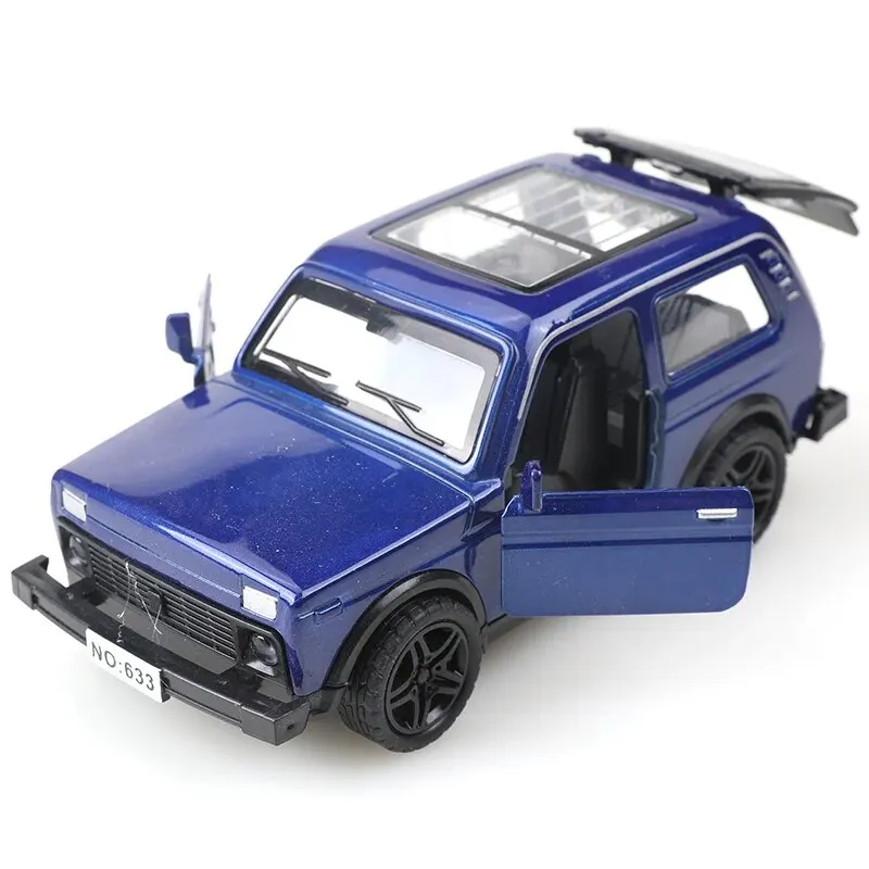Diecast Children's Toy Car with Open Doors 7 Diecast Children's Toy Car with Open Doors - Image 7