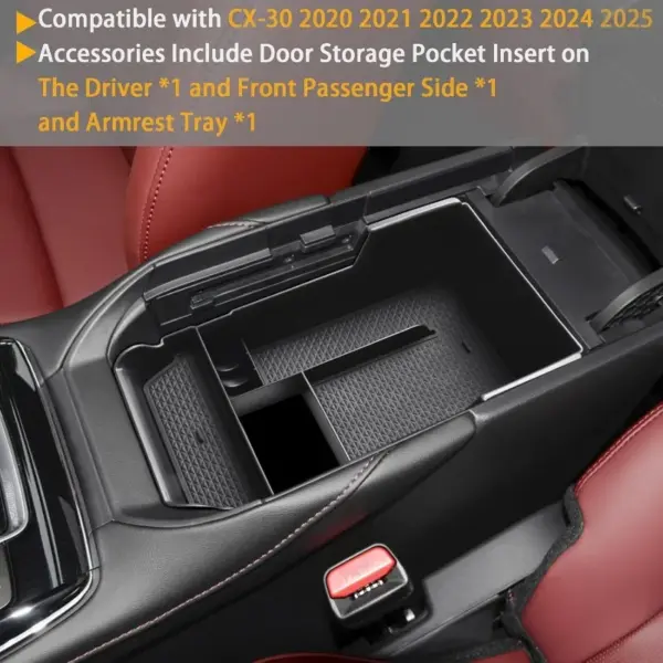 CX-30 2020-2025 Door Handle & Console Organizer Set - Image 2