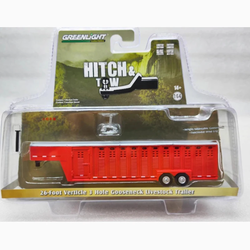GreenLight 1:64 Scale Livestock Trailer Model 2 GreenLight 1:64 Scale Livestock Trailer Model - Image 2