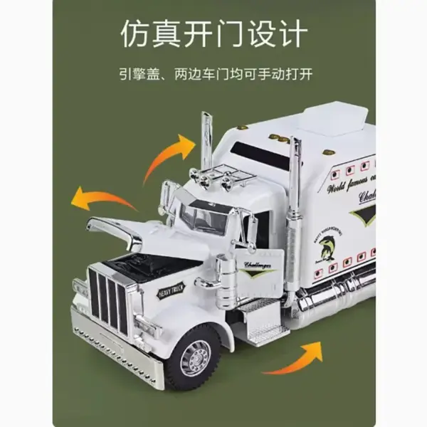Diecast 1/24 Peterbilt 389 Truck Model - Image 3