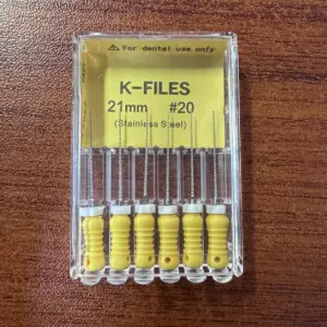 Stainless Steel Dental K-Files 6-Pack 51 Sd0d2f6f6996549c186fc5590ea35dddaw