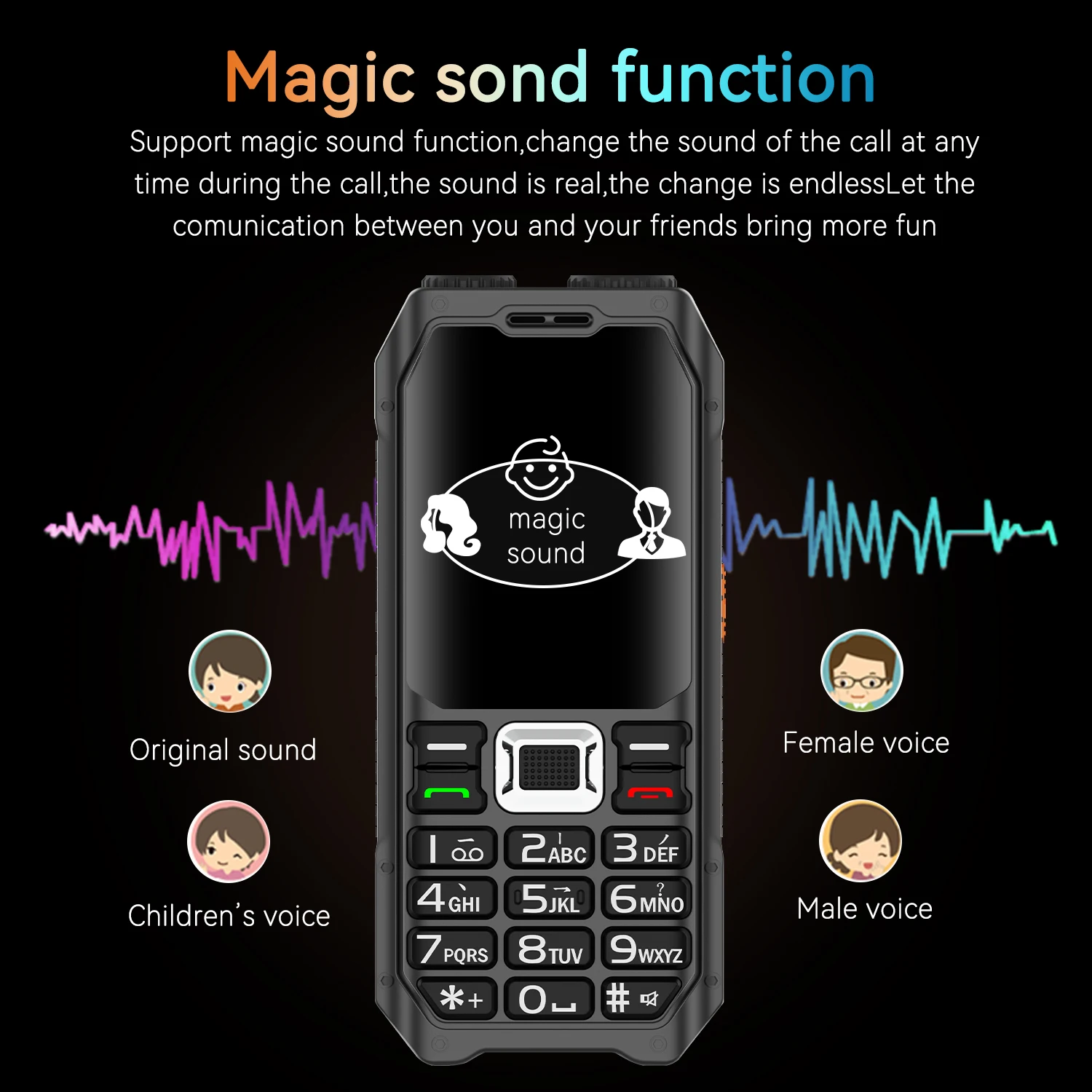 Rugged GSM 2G Mobile Phone for Elderly 6 Rugged GSM 2G Mobile Phone for Elderly - Image 6
