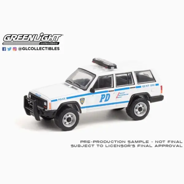 1997 Jeep Cherokee Diecast Model 1:64 Scale - Image 3