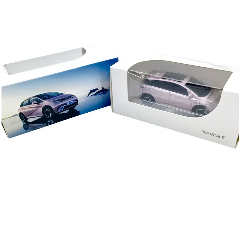 Pink Diecast Mini Dolphin Model 1/64 Collection 3 Pink Diecast Mini Dolphin Model 1/64 Collection - Image 3