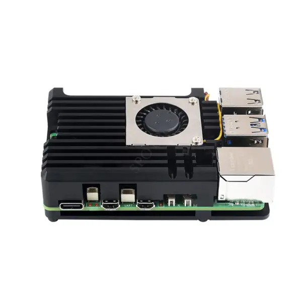Aluminium Alloy Case with Fan for Raspberry Pi 5 - Image 5