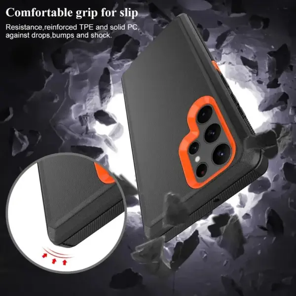 Heavy Duty Shockproof Dust-Proof Case for Galaxy S Series - Image 4