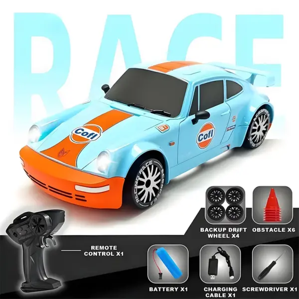 1/20 Scale RC Drift Car with Remote Control - Image 10