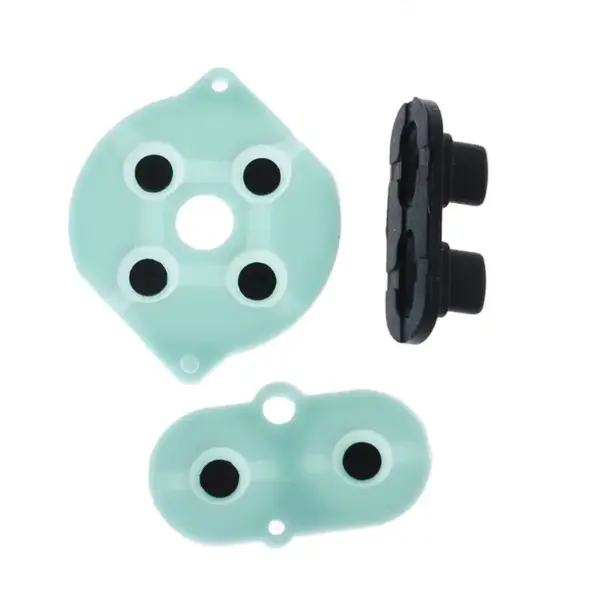 Rubber Conductive Button Set for Game Boy