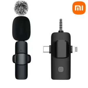 Xiaomi Wireless Lavalier Microphone for iPhone 19 Sd2454b9124144b5183d2313d2bebb412p