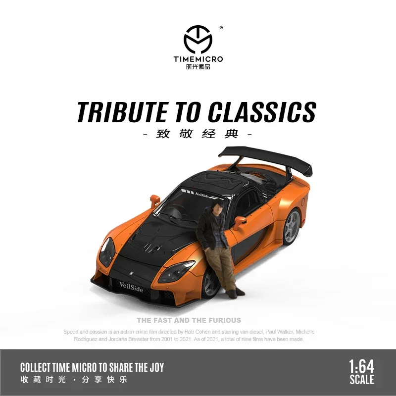 Time Micro 1:64 RX-7 Veilside Model Car Collection 6 Time Micro 1:64 RX-7 Veilside Model Car Collection - Image 6