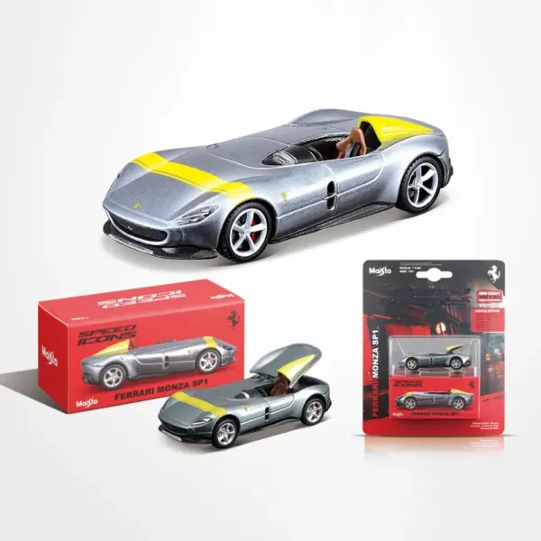 Maisto 1:64 Porsche 911 GT2 Miniature Diecast Model - Image 13