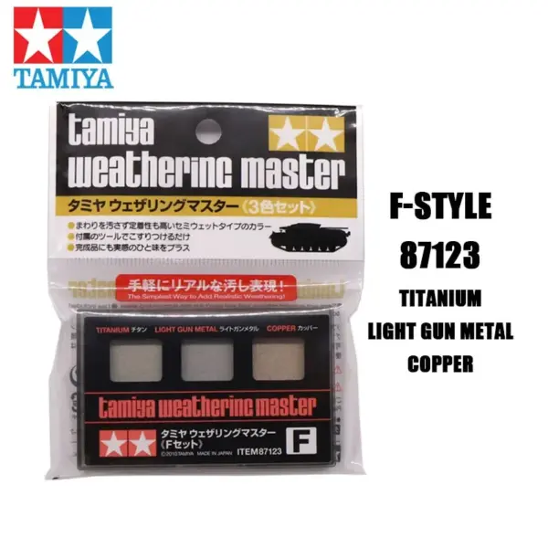 TAMIYA Weathering Master 3-Color Set Model Kit Effect - Image 15