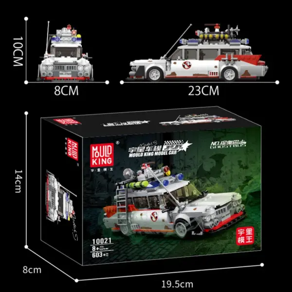 10021 Zombies Ghost Hunting Squad Building Blocks - Image 2