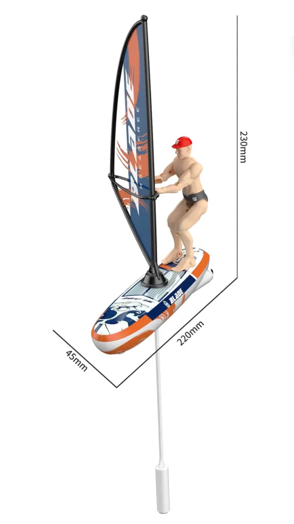 Remote Control Sailboat for Pool Play - Image 26