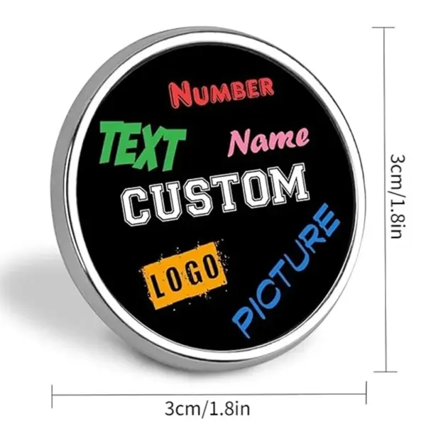 Personalized Enamel Metal Lapel Pin Badge - Image 6