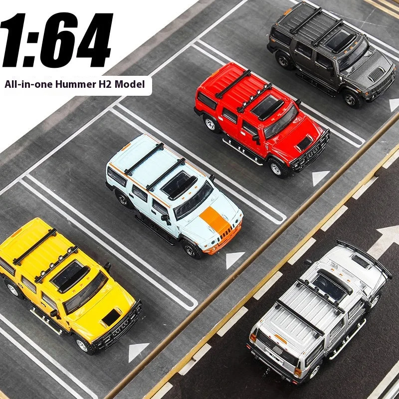 Jkm 1:64 Hummer H2 Off Road Diecast Model 4 Jkm 1:64 Hummer H2 Off Road Diecast Model - Image 4
