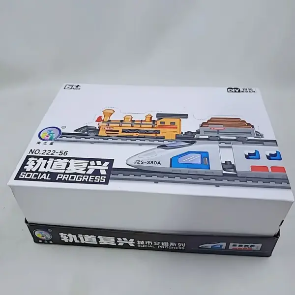 Train Track Urban Transport DIY Building Block Model - Image 4