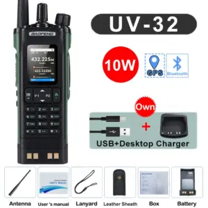 2025 BAOFENG UV-32 Six-Band Walkie Talkie 14 Sd44f637c63a54b54b3c4889207d8d592J