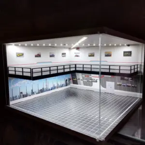1/64 1/43 Scale Car Garage Diorama Model 23 Sd4ab2716ec664461aec0202568b7859cN 2