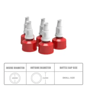 HOBBY MIO 5PCS Flared Mouth Bottle Caps Set 15 Sd4ab75d4eb3749aa8bcc9815facc7500s