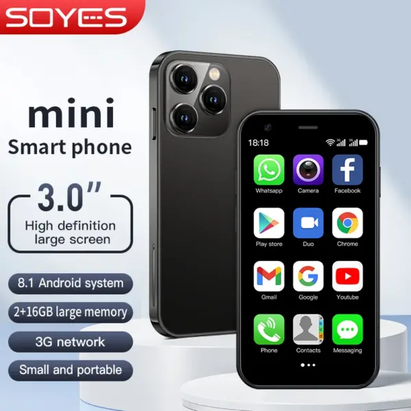 SOYES XS15 Mini 3G Smartphone Android 8.1 - Image 2