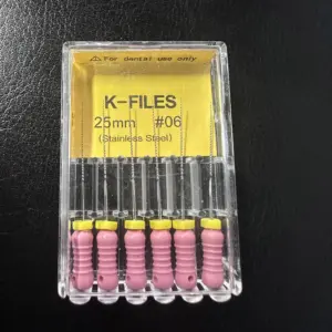 Stainless Steel Dental K-Files 6-Pack 50 Sd4eb21a296114464871b1d5bc97fa9c0z