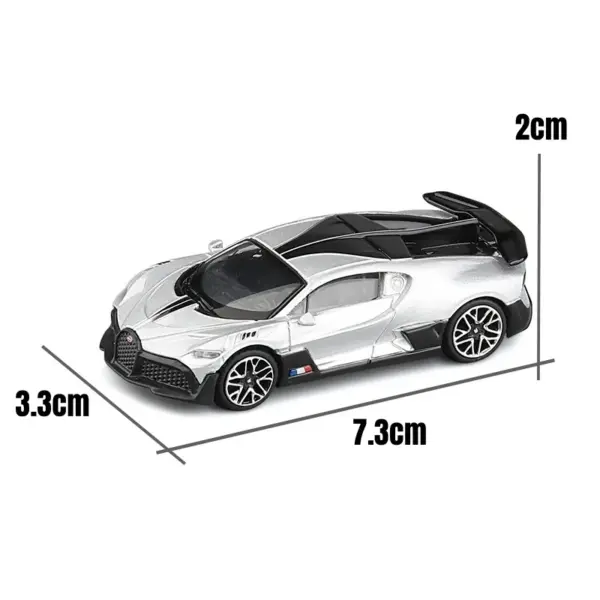 1/64 Scale Bugatti Divo Diecast Model Car - Image 7