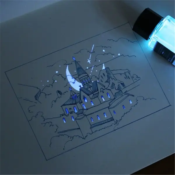 18ml Invisible Fluorescent Ink for Dip Pens - Image 2