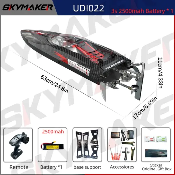 UDiRC UDI022 High-Speed Remote Control Boat - Image 10