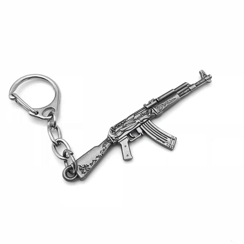 AK-47 Metal Replica Keychain Model 38 AK-47 Metal Replica Keychain Model - Image 38