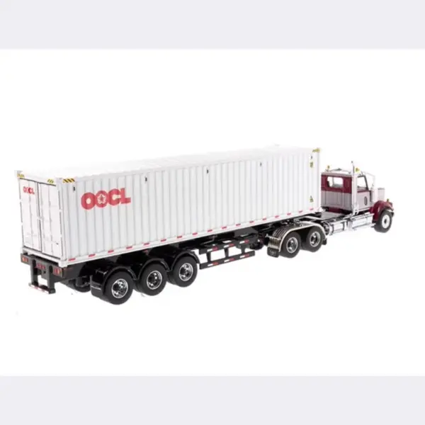 1/50 Scale OOCL Container Skeleton Trailer Model - Image 3