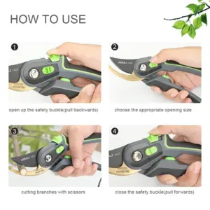 AIRAJ Garden Pruning Shears Ratchet Tool Set 13 Sd5f489b9278c461a9db0b0867e1a3a887