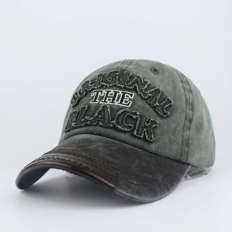 Retro Letter Embroidery Baseball Cap for All Seasons 8 Retro Letter Embroidery Baseball Cap for All Seasons - Image 8