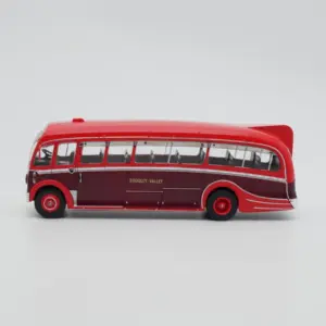 Vintage Red Scoudley Valley Collectible Toy Bus 7 Sd6238a7c801045d7bb2d7cfc4b76f503J