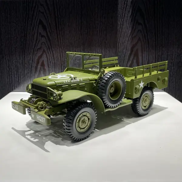 1:18 Scale Diecast Jeep BEEP WC51/52 Model - Image 4
