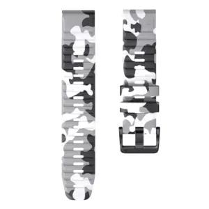 Sports Camouflage Silicone Strap for Garmin Fenix 7 12 Sd671d7ebe0404af6be0c553620605097B