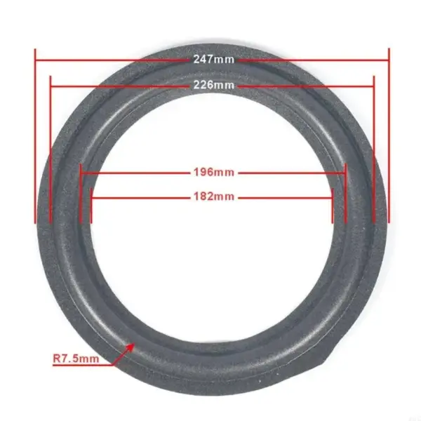 Speaker Foam Repair Rings Set for Various Sizes - Image 18