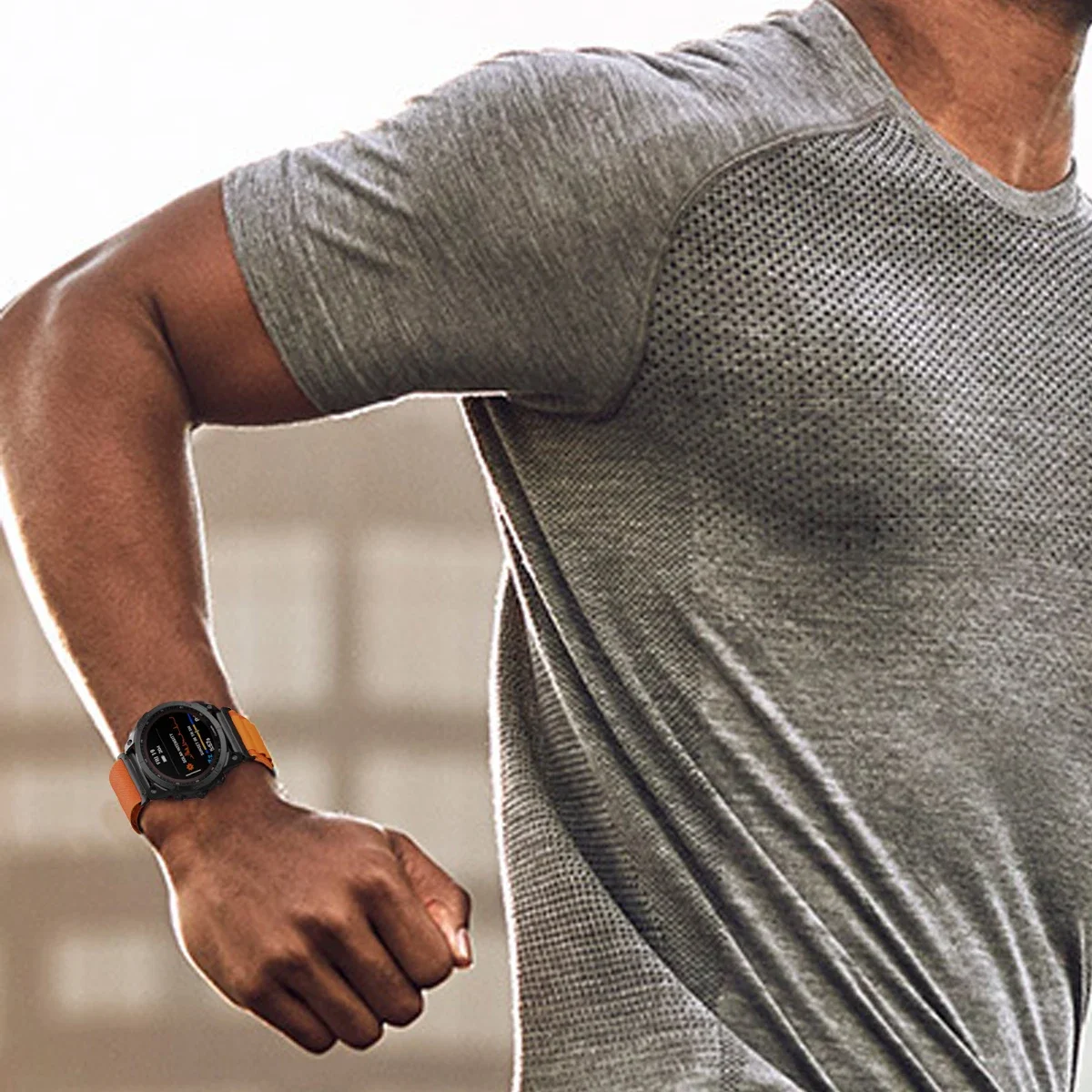 Nylon Quick Fit Strap for Garmin Fenix Series 6 Nylon Quick Fit Strap for Garmin Fenix Series - Image 6